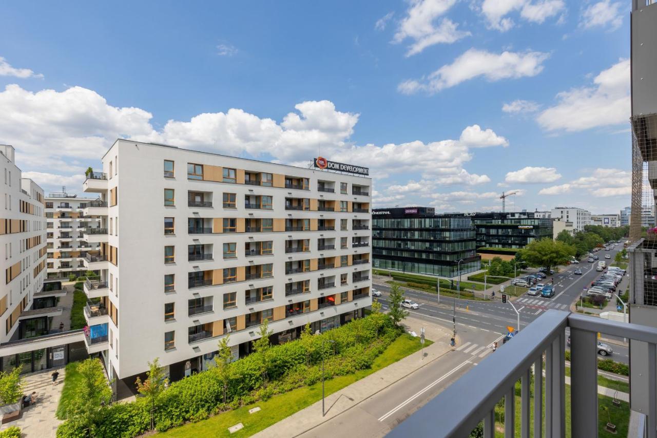 Elegant Apartments With Balcony & Parking Warsaw By Noclegi Renters Bagian luar foto